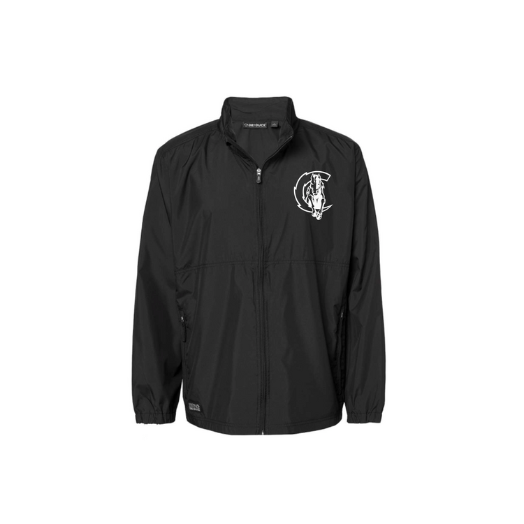 ACHS Windbreaker with Logo - Black