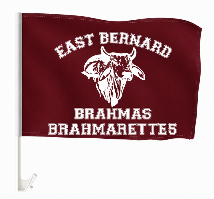 Brahma and Brahmarette Car Flag (12'x18")