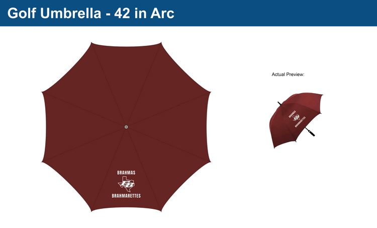 Brahma + Brahmarette Umbrella