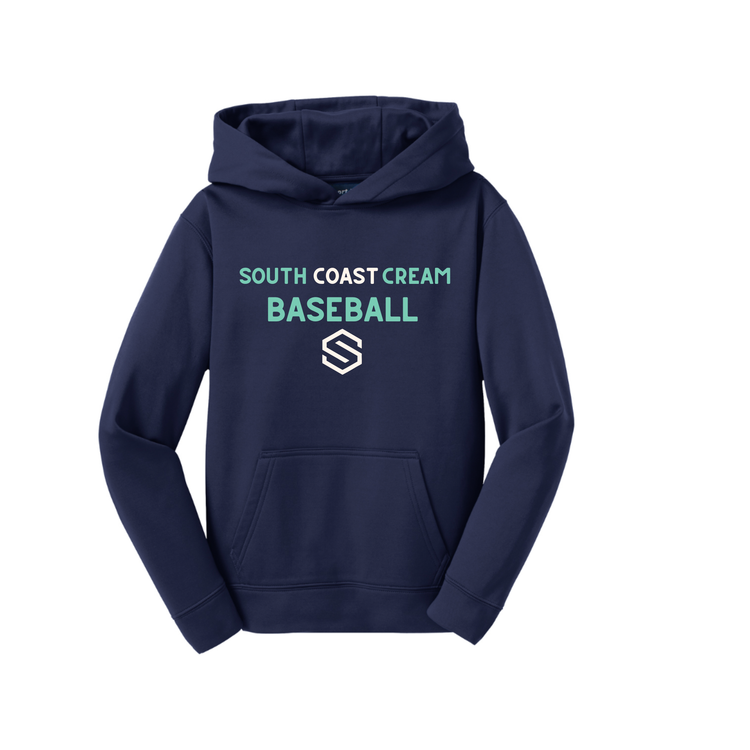 South Coast Cream Baseball Hoodie South Coast Cream