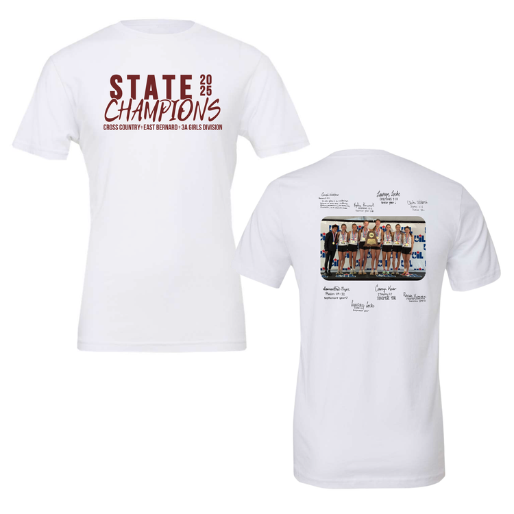 East Bernard Cross Country STATE CHAMPIONS 2025