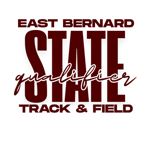 East Bernard State Track Shirts 2026