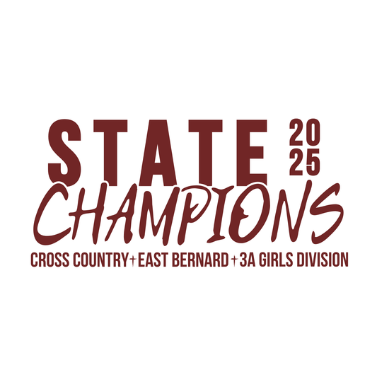 East Bernard Cross Country STATE CHAMPIONS 2025