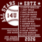 EBLL 14U Junior BOYS