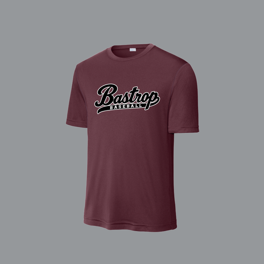 Bastrop Baseball Black Logo