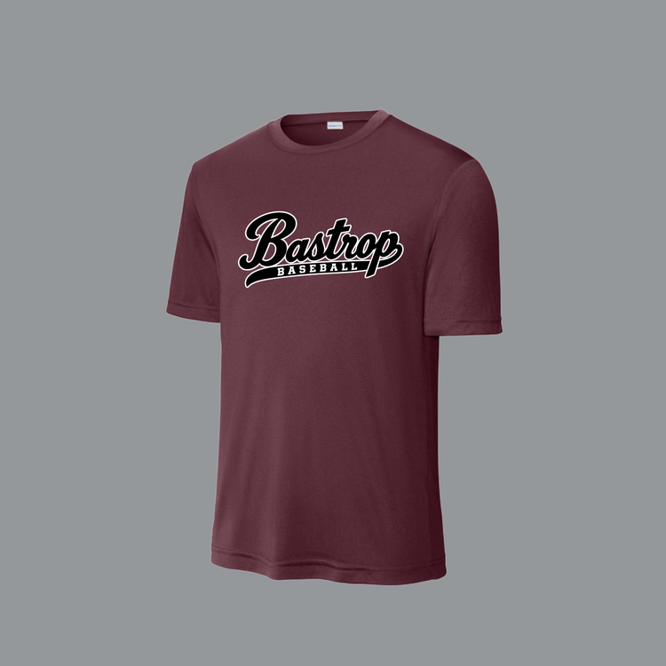 Bastrop Baseball Black Logo
