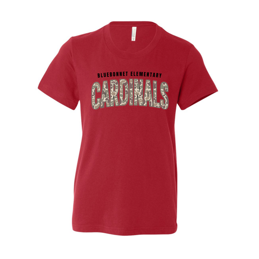 Bluebonnet Camo Cardinals