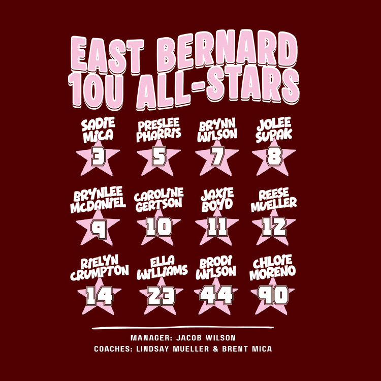 EBLL 10U Minor GIRLS