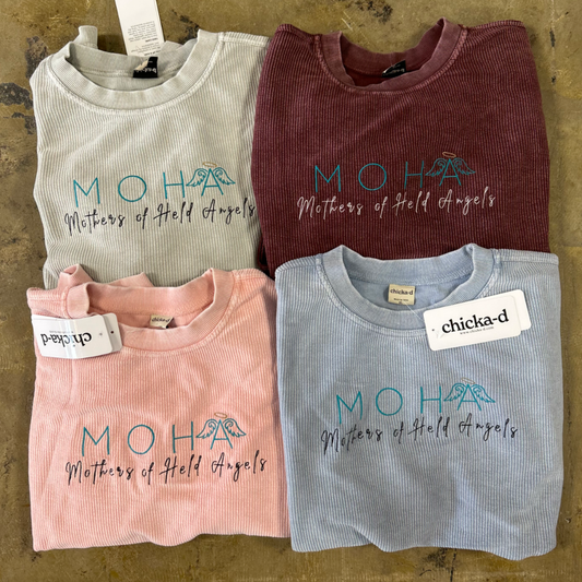 Mothers of Held Angels MOHA Chicka-D Corded Pullover