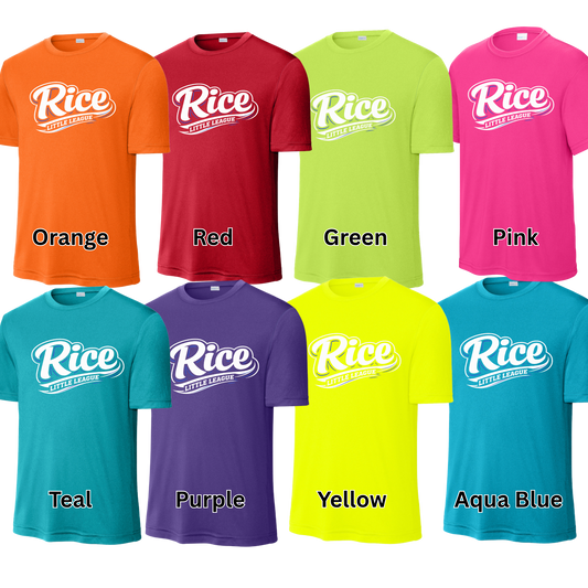 Rice Little League Parent Shirts