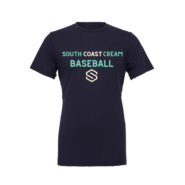 South Coast Cream Baseball Shirt South Coast Cream Baseball